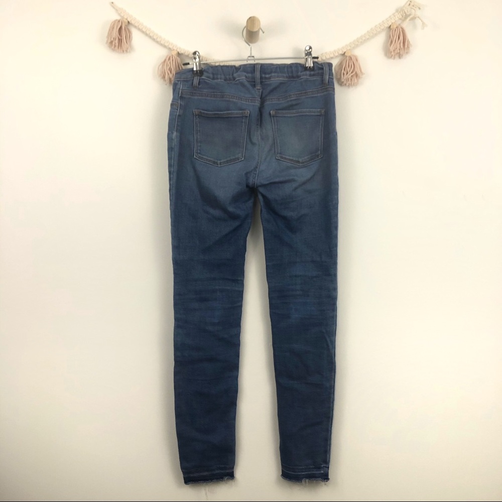 Old Navy G Patch Denim Blue Rockstar Jeggings - Picture 2 of 8